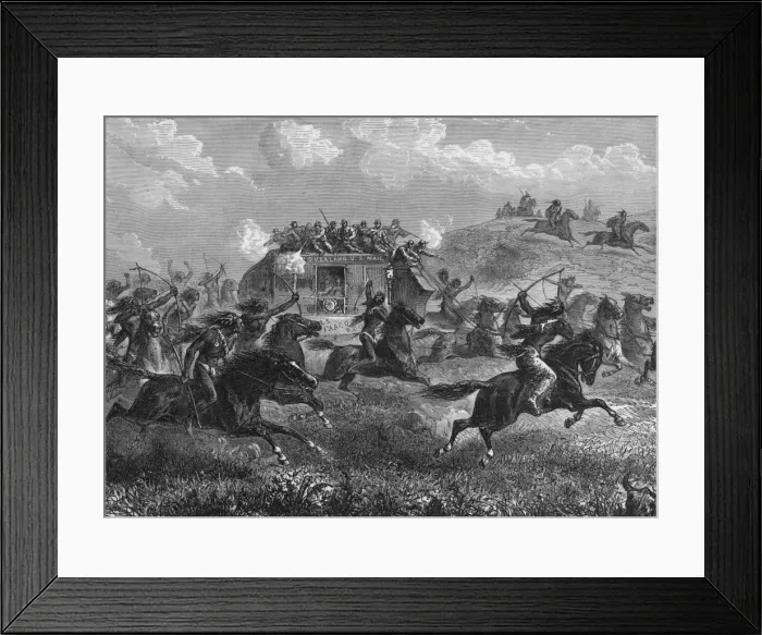 Framed Print : Attack On The Mail Framed Print : Attack On The Mail