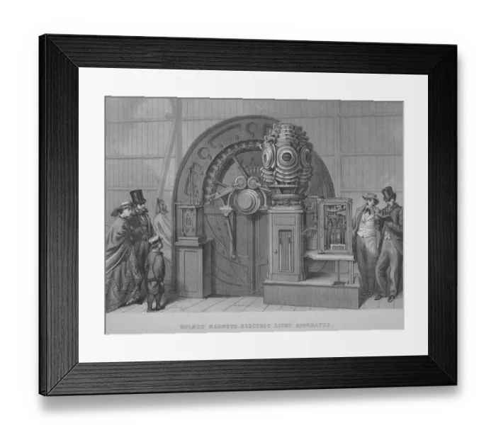 Framed Print : Electric Light Machine Framed Print : Electric Light Machine