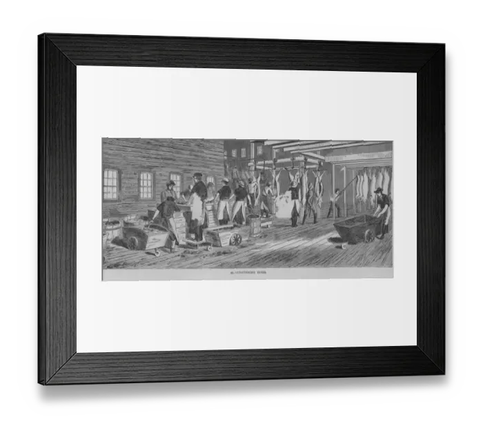 Framed Print : Slaughterhouse Framed Print : Slaughterhouse