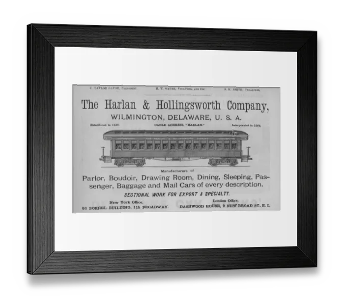 Framed Print : Rail Carriage Company Framed Print : Rail Carriage Company