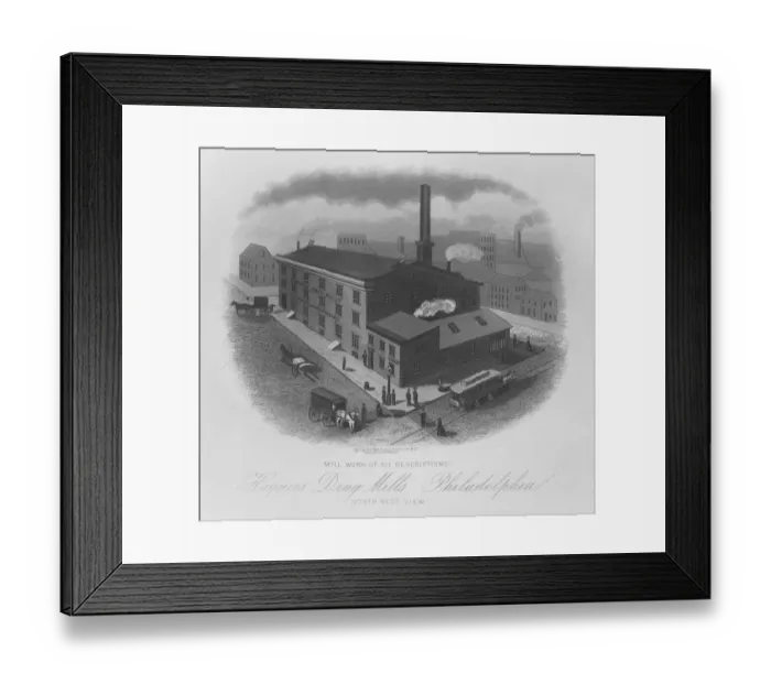 Framed Print : Hagners Drug Mill Framed Print : Hagners Drug Mill