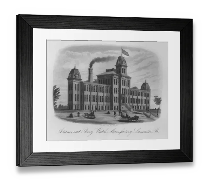 Framed Print : Watch Factory Framed Print : Watch Factory