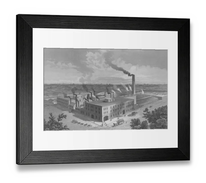 Framed Print : Pennsylvania Factory Framed Print : Pennsylvania Factory
