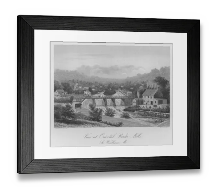 Framed Print : Gunpowder Mill Framed Print : Gunpowder Mill
