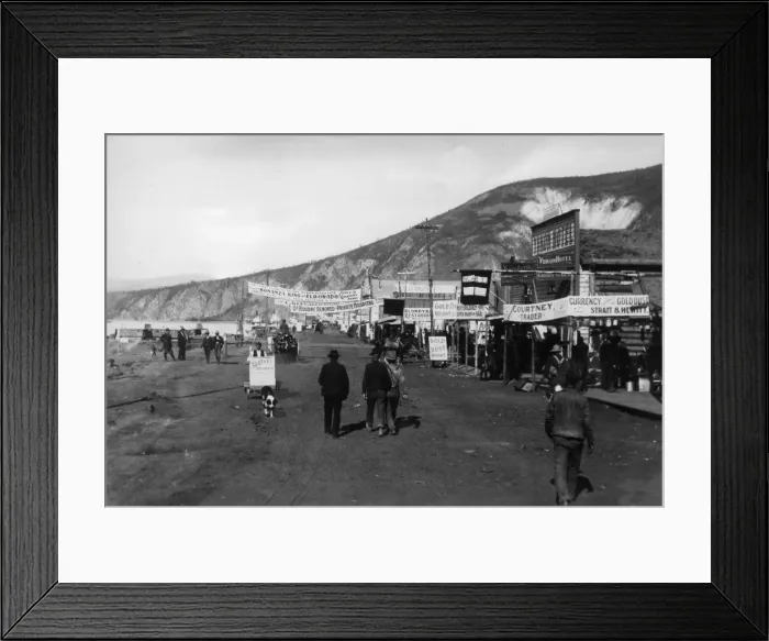 Framed Print : Yukon Gold Mining Framed Print : Yukon Gold Mining