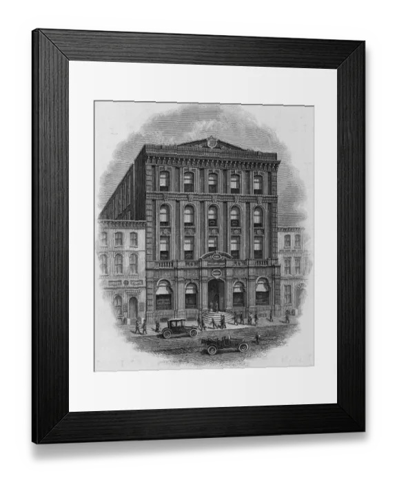 Framed Print : Philadelphia National Bank Framed Print : Philadelphia National Bank