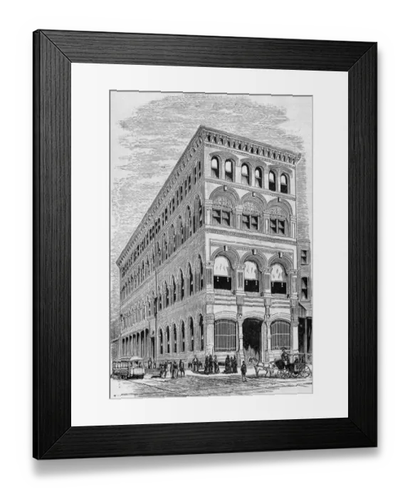 Framed Print : Beneficial Saving Fund Society Of Philadelphia Framed Print : Beneficial Saving Fund Society Of Philadelphia