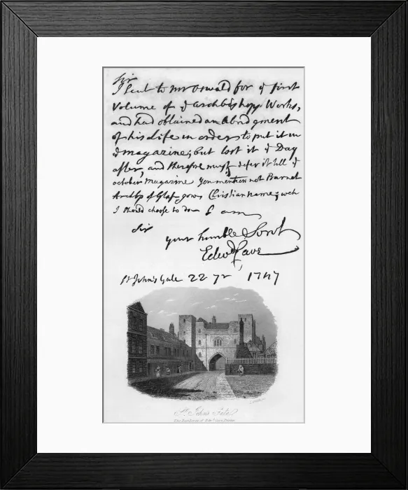 Framed Print : St Johns Gate Framed Print : St Johns Gate