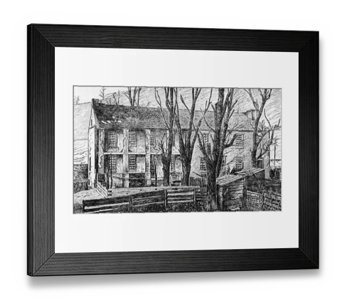 Framed Print : Blaines Birthplace Framed Print : Blaines Birthplace