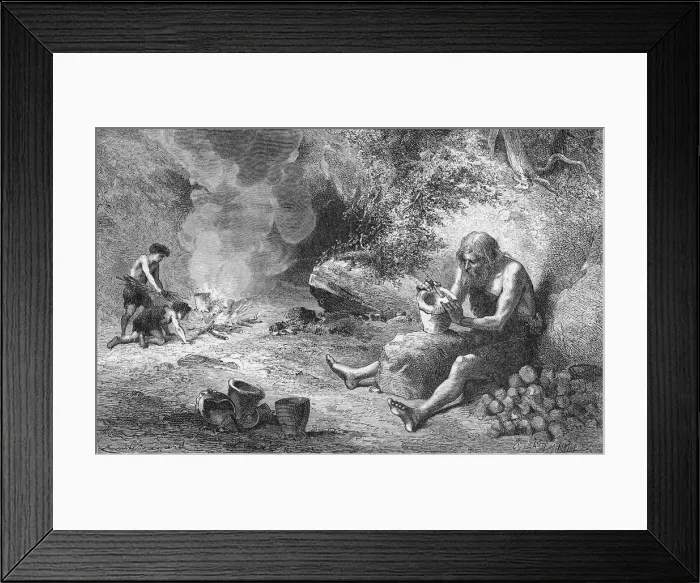 Framed Print : The First Potter Framed Print : The First Potter