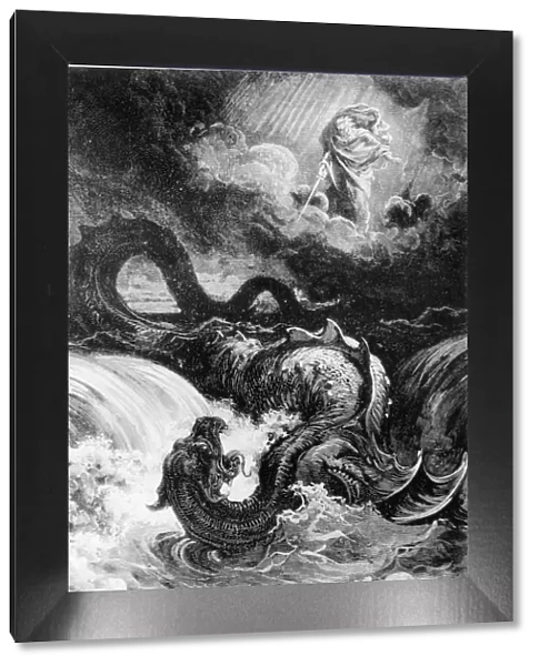 Leviathan. The destruction of Leviathan by Gustave Dore. (Kean Collection / Getty Images)