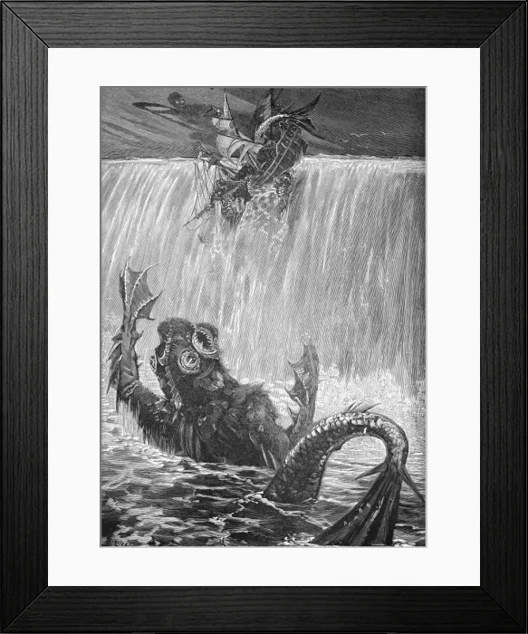 Framed Print : Over The Edge Of The World Framed Print : Over The Edge Of The World
