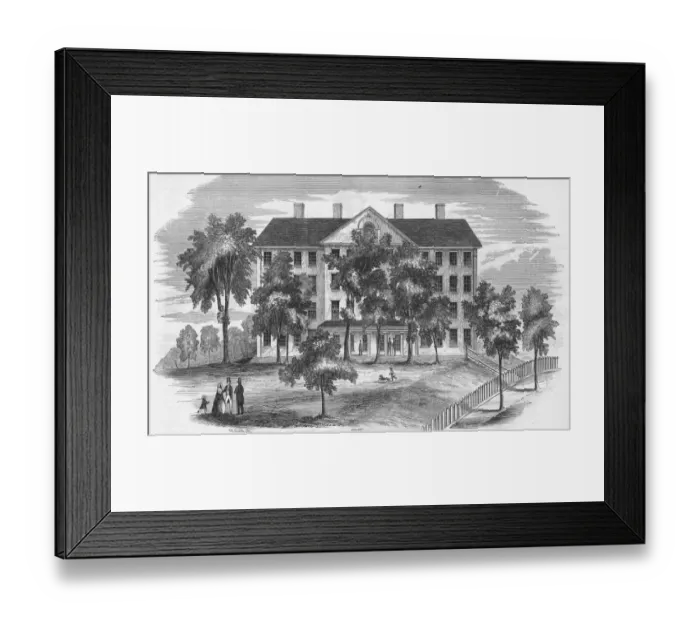 Framed Print : Seminary In Bangor Framed Print : Seminary In Bangor