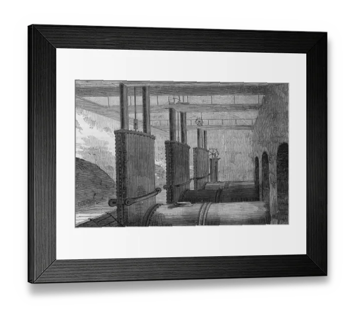 Framed Print : Pipe Chambers In Central Park Reservoir Framed Print : Pipe Chambers In Central Park Reservoir