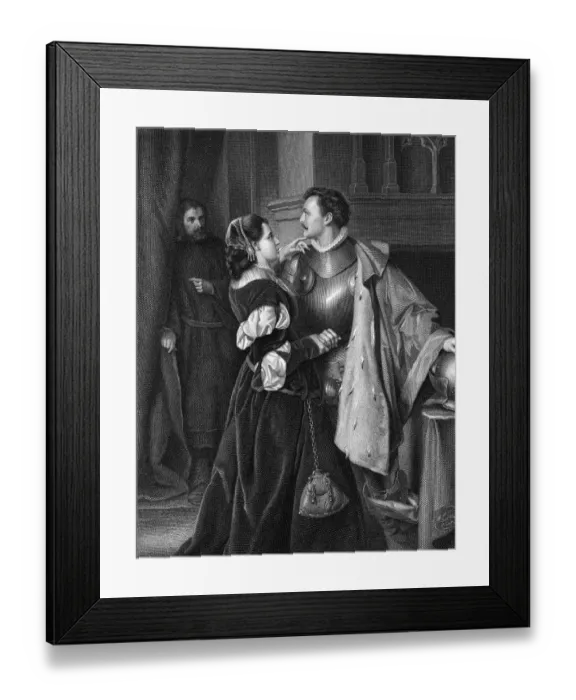 Framed Print : Scene From King Henry IV Framed Print : Scene From King Henry IV