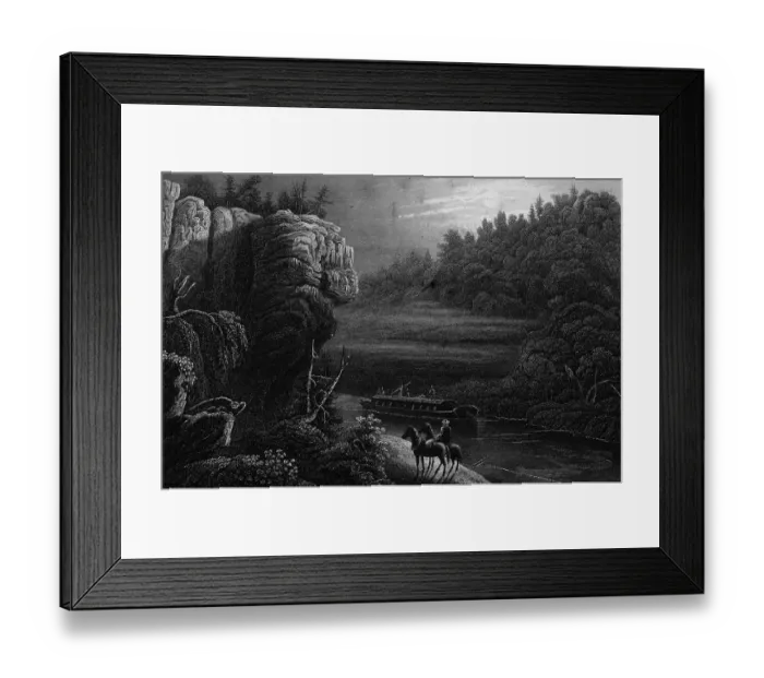 Framed Print : Boat Sailing On The Erie Canal