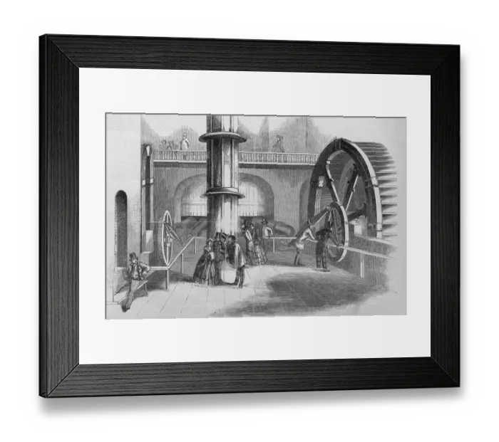 Framed Print : Interior Of The Fairmont Water Works Framed Print : Interior Of The Fairmont Water Works
