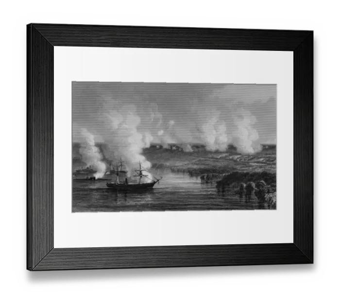 Framed Print : The Battle of Malvern Hill
