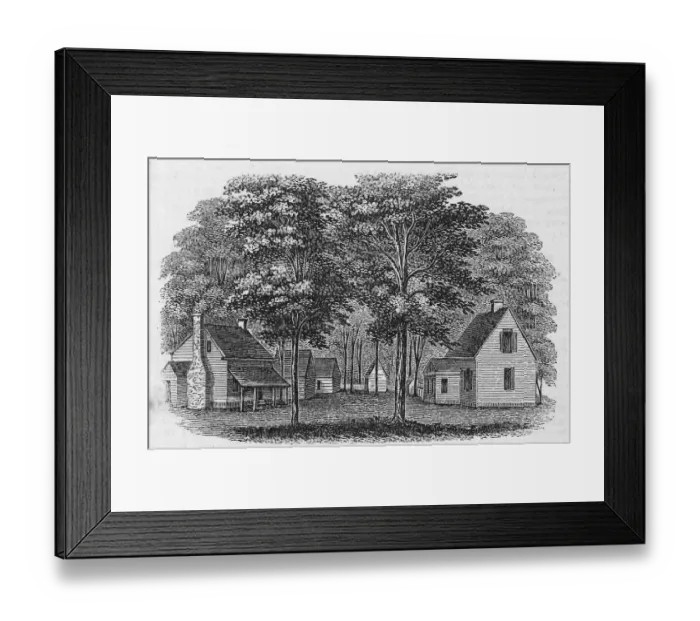 Framed Print : Home Of John Randolph Framed Print : Home Of John Randolph