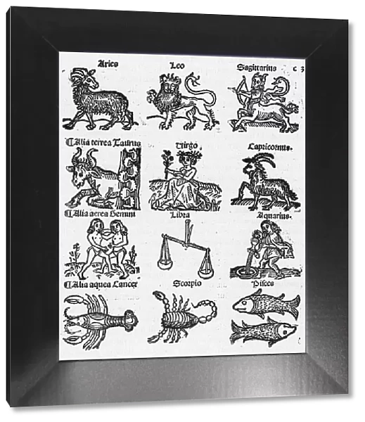 Zodiac Signs from 1489