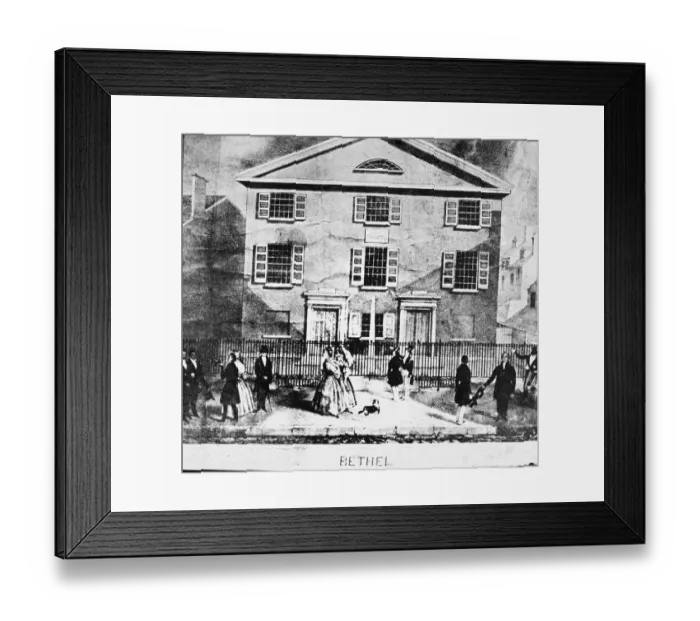 Framed Print : Mother Bethel AME Black Church - Philadelphia, PA Framed Print : Mother Bethel AME Black Church - Philadelphia, PA