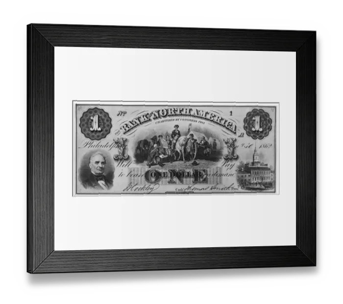 Framed Print : American Civil War Currency Framed Print : American Civil War Currency