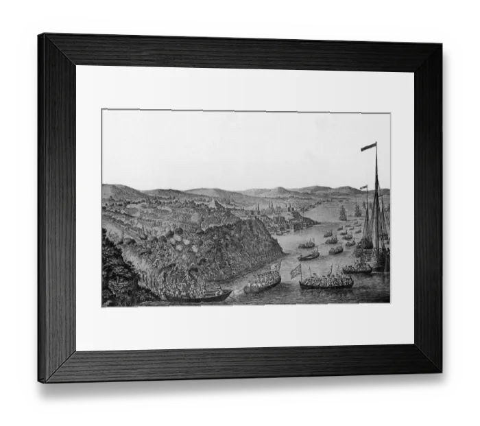 Framed Print : Capture of Quebec Framed Print : Capture of Quebec