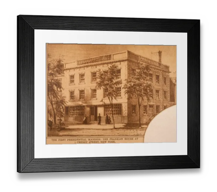 Framed Print : Presidental Residence Framed Print : Presidental Residence