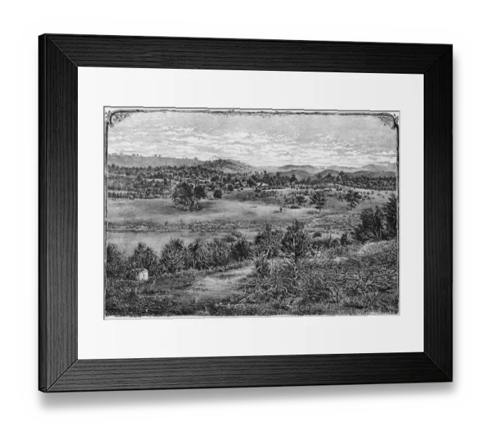 Framed Print : Fremont Camp In Wyoming Framed Print : Fremont Camp In Wyoming