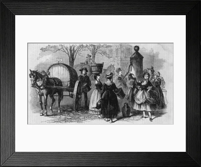 Framed Print : Tea-Water Pump Framed Print : Tea-Water Pump