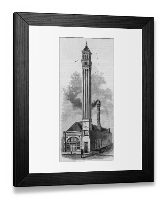 Framed Print : Croton Stand Pipe Framed Print : Croton Stand Pipe