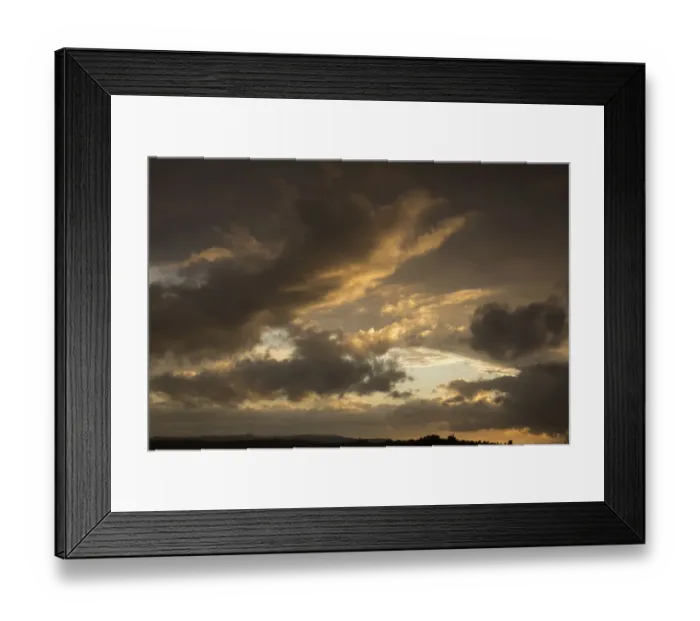 Framed Print : Sky over the Cornish country side Framed Print : Sky over the Cornish country side