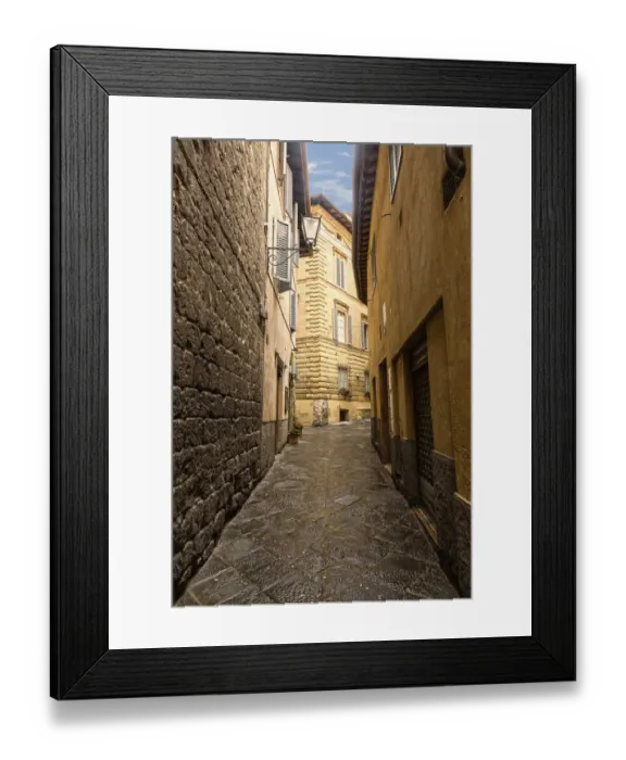 Framed Print : Side Street Framed Print : Side Street