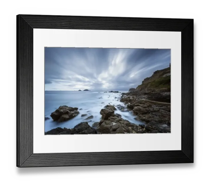Framed Print : Ocean Calm Framed Print : Ocean Calm