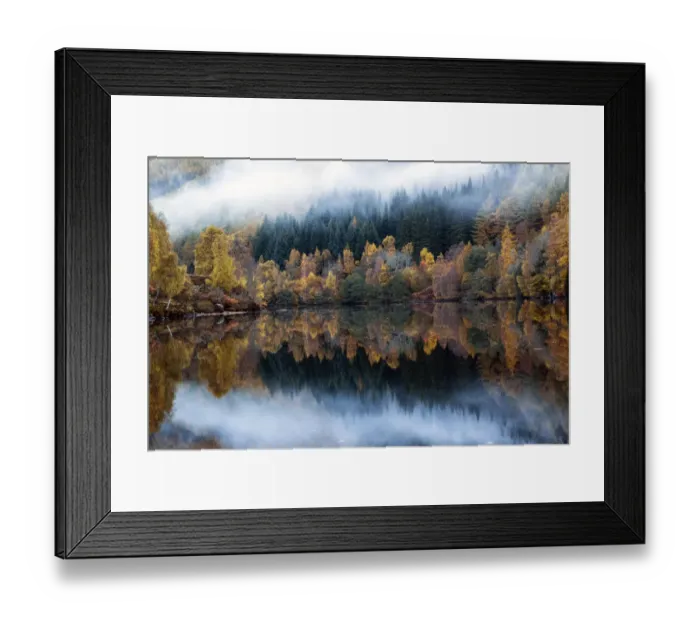 Framed Print : Misty reflections Framed Print : Misty reflections