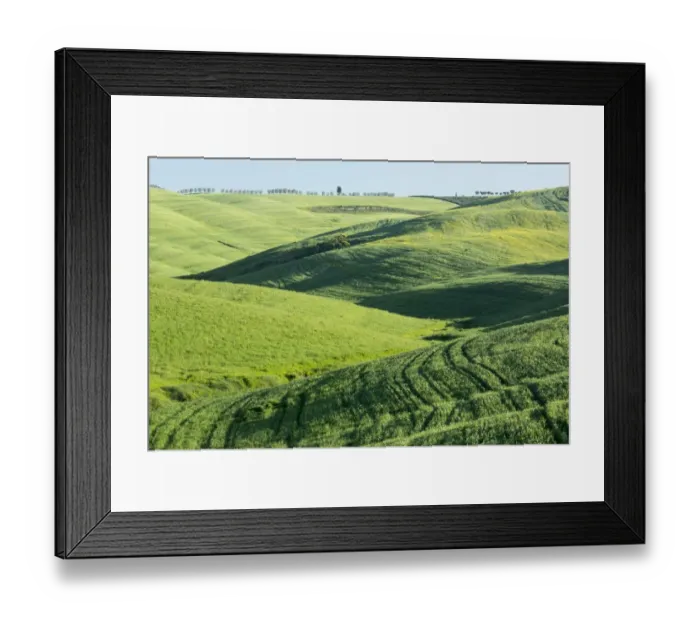 Framed Print : Tuscan Hills Framed Print : Tuscan Hills