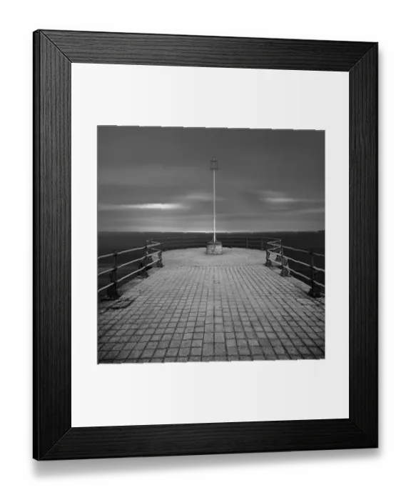 Framed Print : Zone Zero. Banjo pier, Swanage, Dorset Framed Print : Zone Zero. Banjo pier, Swanage, Dorset