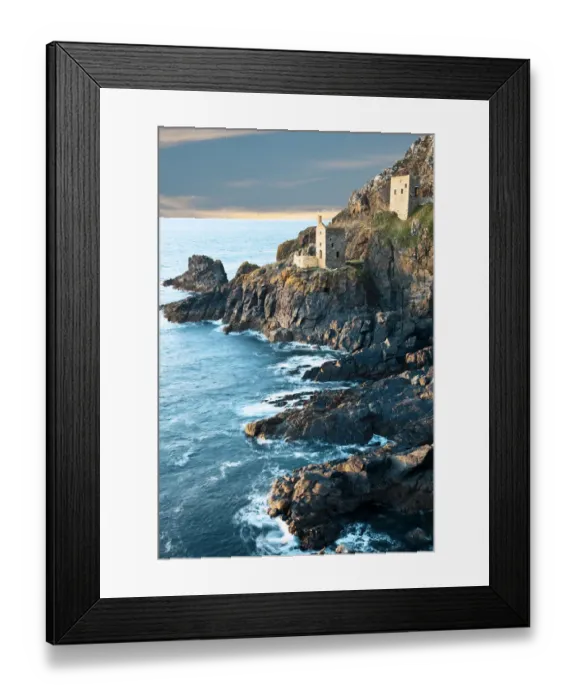 Framed Print : Botallack tin mine North Cornwall Framed Print : Botallack tin mine North Cornwall