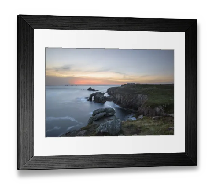 Framed Print : Rugged Lands-End Framed Print : Rugged Lands-End