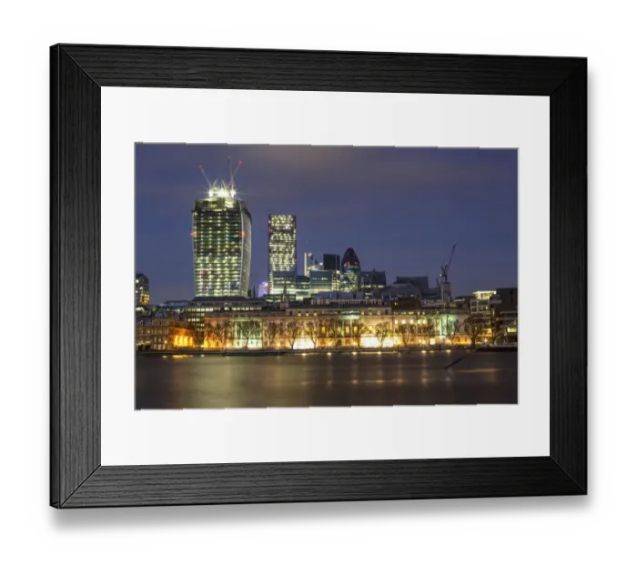 Framed Print : London Glow Framed Print : London Glow