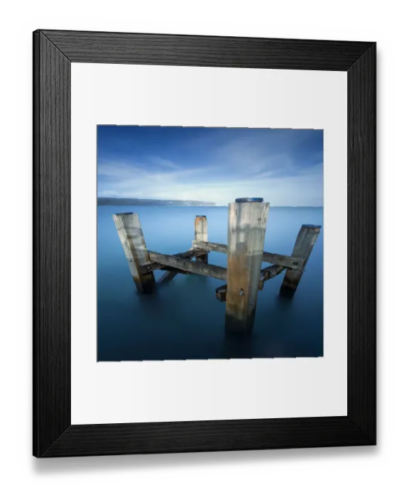Framed Print : Dorset Blues Framed Print : Dorset Blues