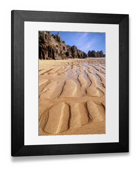 Framed Print : Ripples In The Sand Framed Print : Ripples In The Sand