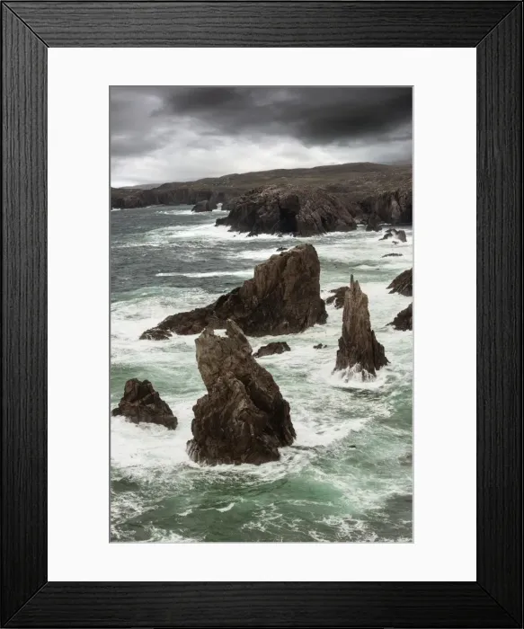 Framed Print : Sea Swept. Callenish stones Isle Lewis Scotland Framed Print : Sea Swept. Callenish stones Isle Lewis Scotland