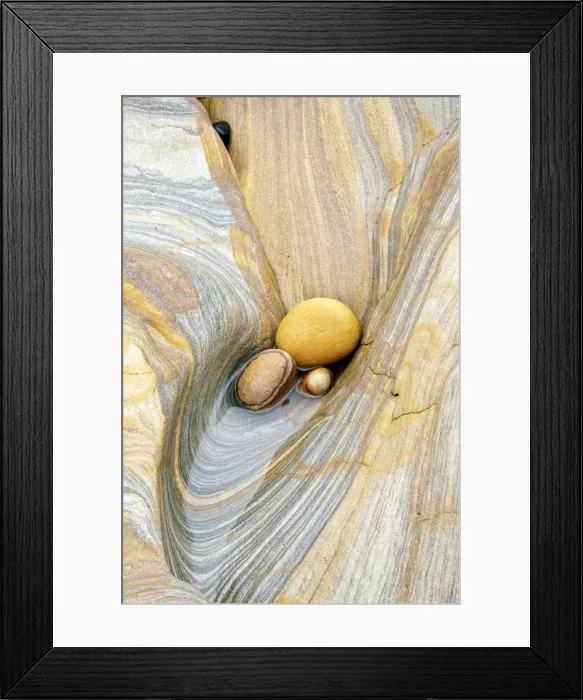 Framed Print : Coastal shapes Framed Print : Coastal shapes