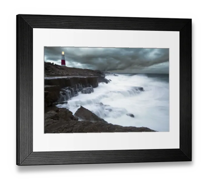 Framed Print : Courage. portland bill Dorset Framed Print : Courage. portland bill Dorset