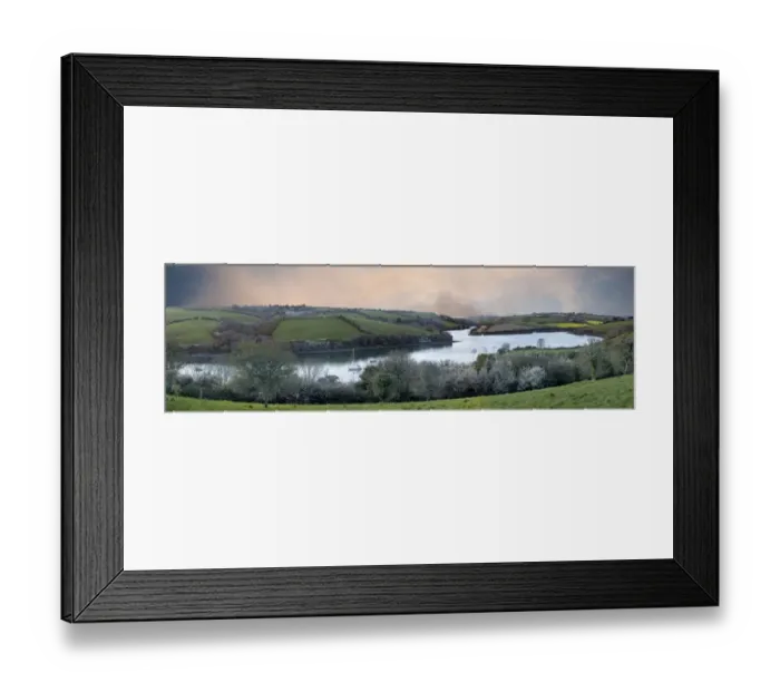 Framed Print : Panorama of river Framed Print : Panorama of river