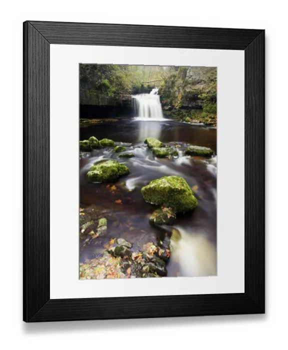 Framed Print : Waterfall in Yorkshire Dales Framed Print : Waterfall in Yorkshire Dales