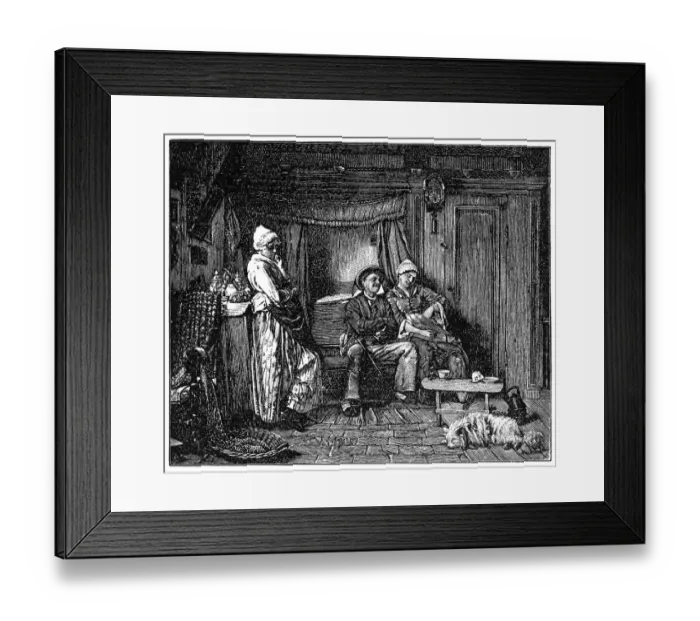 Framed Print : Jealousy by Ferdinand Julius Fagerlin Framed Print : Jealousy by Ferdinand Julius Fagerlin
