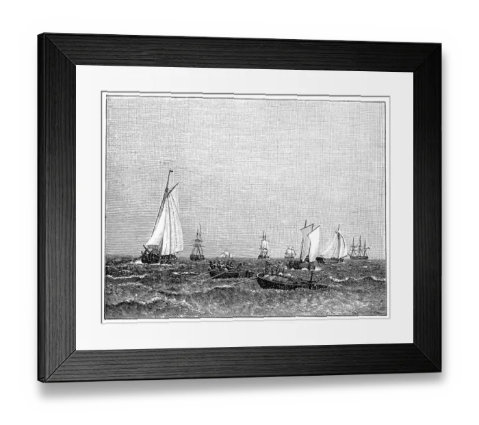 Framed Print : Ships at the port of Copenhagen Framed Print : Ships at the port of Copenhagen