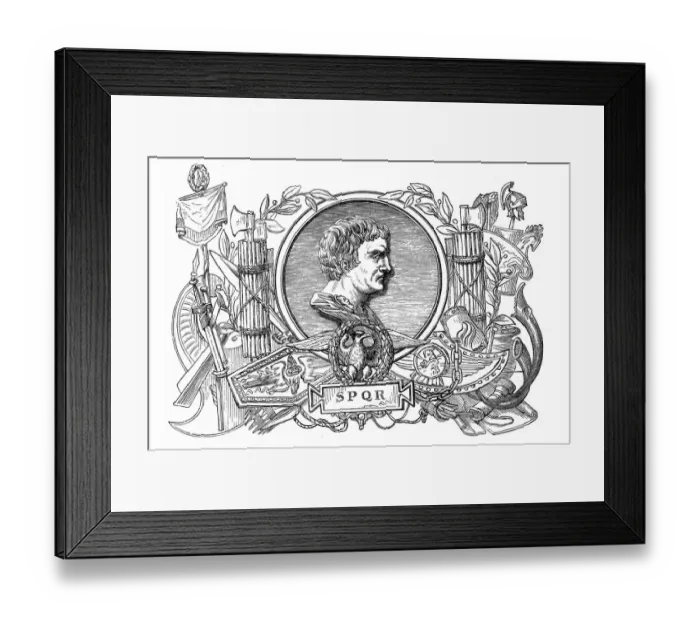 Framed Print : Pompey (106 BC-48 BC) Framed Print : Pompey (106 BC-48 BC)